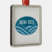 Buena Vista Colorado buitenshuis Metalen Ornament (Rechts)