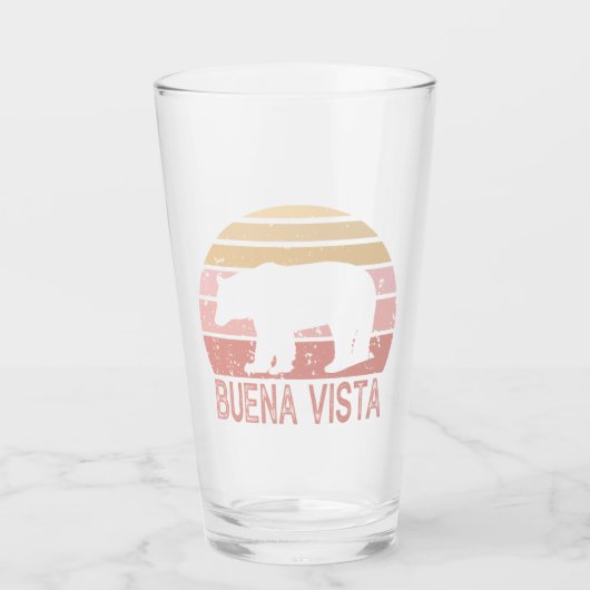 Buena Vista Colorado Retro Beer Glas (Voorkant)