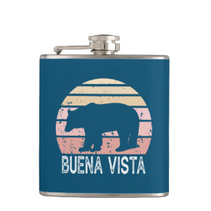 Buena Vista Colorado Retro Beer Heupfles