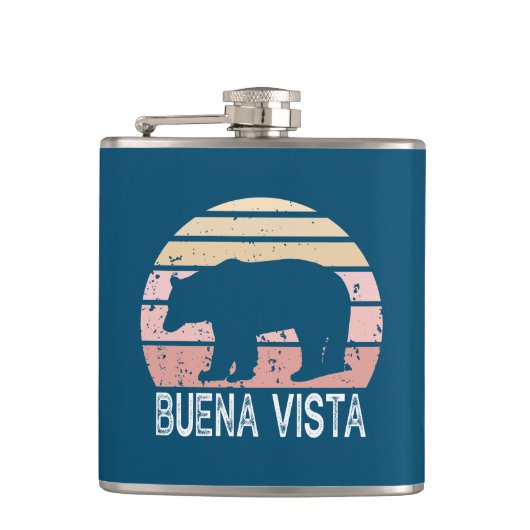 Buena Vista Colorado Retro Beer Heupfles (Voorkant)