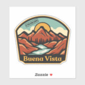 Buena Vista, Colorado Sticker (Vel)