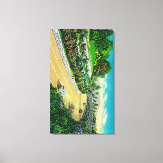 Buena Vista-station, binnenkomend langs Canvas Afdruk (Voorkant)