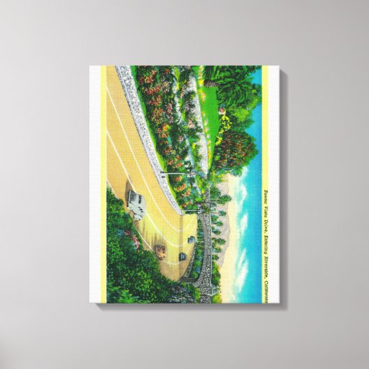 Buena Vista-station, binnenkomend langs Canvas Afdruk (Voorkant)