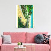 Buena Vista-station, binnenkomend langs Canvas Afdruk (Insitu (Woonkamer))