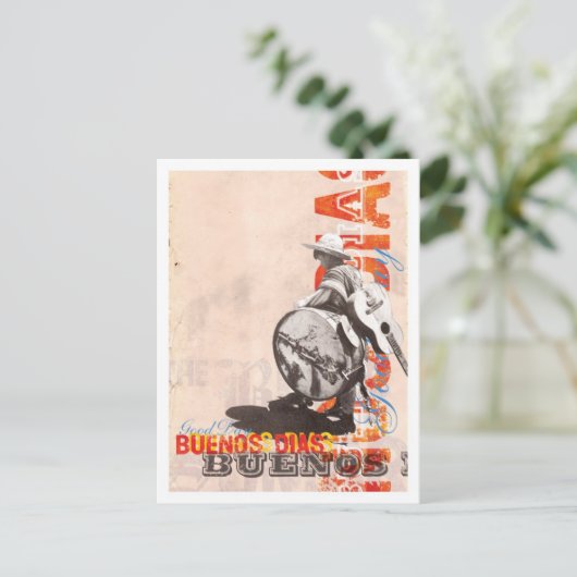 Bueno Dias briefkaart (Staand voorkant)