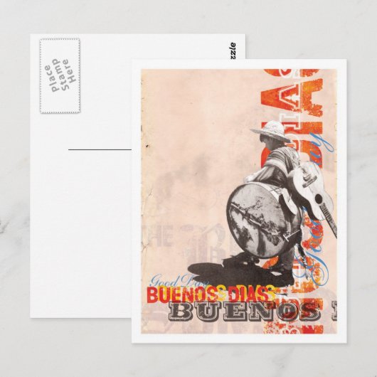 Bueno Dias briefkaart (Voorkant / Achterkant)