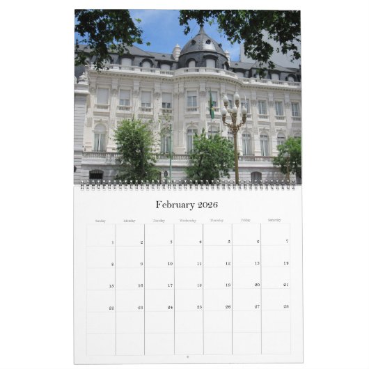 Buenos Aires 2026 Groot Kalender (Feb 2026)