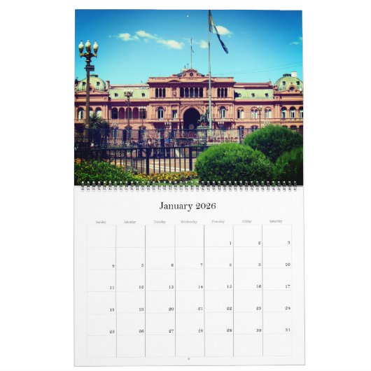 Buenos Aires 2026 Groot Kalender (Jan 2026)