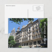 buenos aires - architectuur briefkaart (Voorkant / Achterkant)