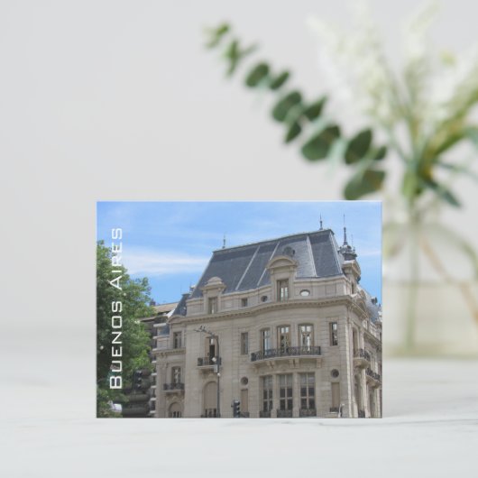 buenos aires architectuur klassiek briefkaart (Staand voorkant)