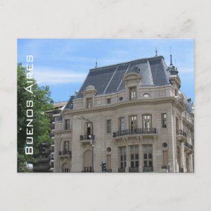 buenos aires architectuur klassiek briefkaart