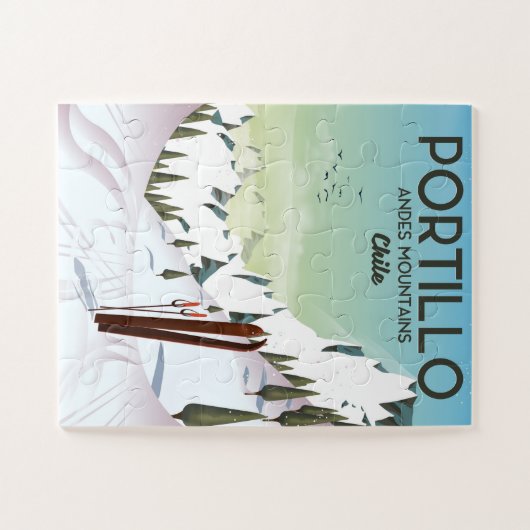 Buenos Aires, Argentijnse reisposter Legpuzzel (Horizontaal)