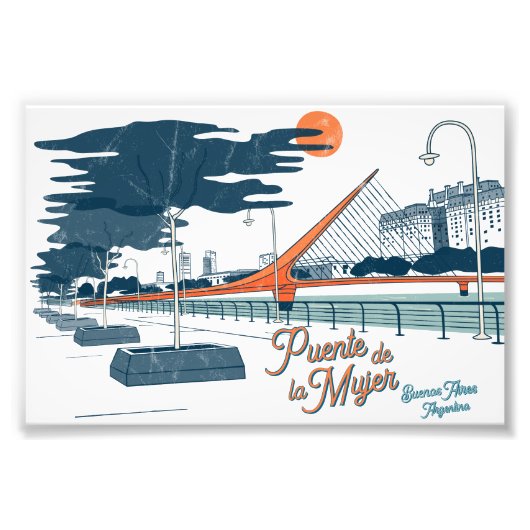 Buenos Aires, Argentina Architecture South America Foto Afdruk (Voorkant)