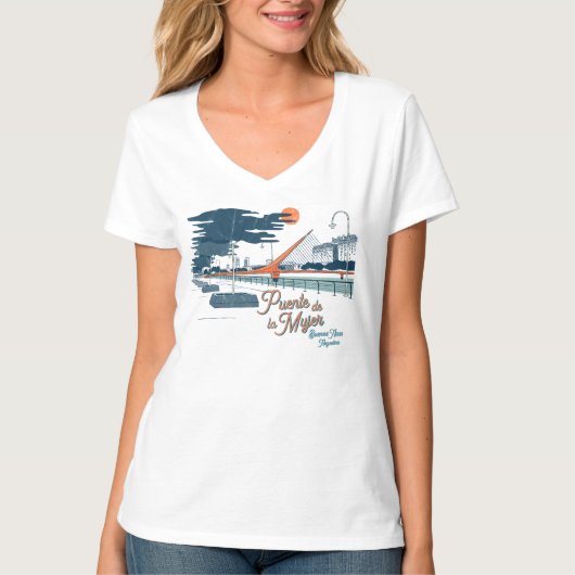 Buenos Aires, Argentina Architecture travel city T-shirt (Voorkant)