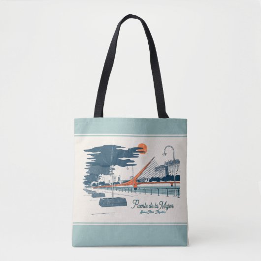 Buenos Aires, Argentina Architecture travel city Tote Bag (Voorkant)