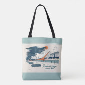 Buenos Aires, Argentina Architecture travel city Tote Bag (Achterkant)