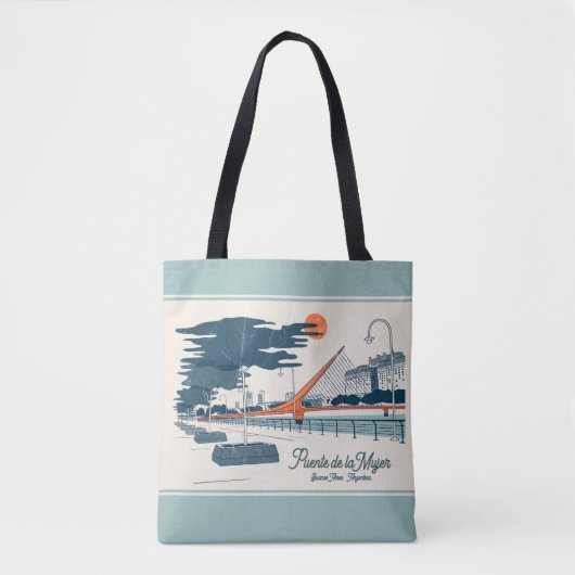 Buenos Aires, Argentina Architecture travel city Tote Bag (Voorkant)