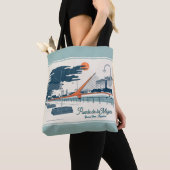 Buenos Aires, Argentina Architecture travel city Tote Bag (Dichtbij)
