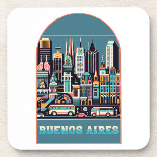 Buenos Aires Argentina Bier Onderzetter