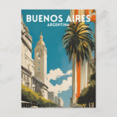 Buenos Aires Argentina Briefkaart (Voorkant)