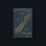 Buenos Aires Argentina Canvas Afdruk<br><div class="desc">Hoesje: Ciudad de Buenos-Aires y Distrito Federal. van Ludwig,  Pablo (189). Gepubliceerd door "Buenos Aires: Pablo Ludwig".</div>