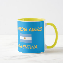 Buenos Aires Argentina Crest Mok