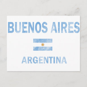 Buenos Aires Argentina Design Briefkaart