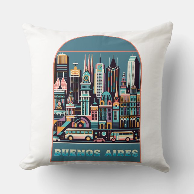 Buenos Aires Argentina Kussen (Voorkant)
