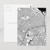 Buenos Aires Argentina Map Briefkaart (Voorkant / Achterkant)