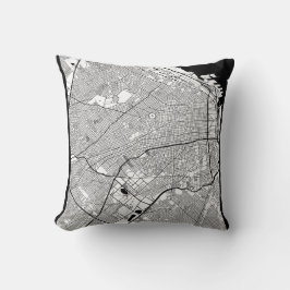 Buenos Aires Argentina Map Kussen