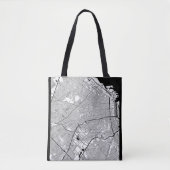 Buenos Aires Argentina Map Tote Bag (Voorkant)