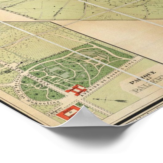 Buenos Aires Argentina Poster (Hoek)