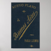 Buenos Aires Argentina Poster (Voorkant)