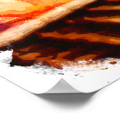 Buenos Aires Argentina Skyline by Night City Uitzi Poster (Hoek)