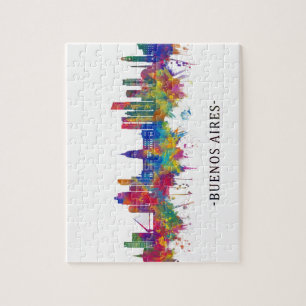 Buenos Aires Argentina Skyline Legpuzzel