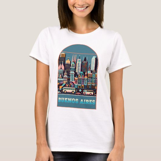Buenos Aires Argentina T-shirt (Voorkant)