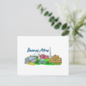 Buenos Aires - Argentinië Briefkaart (Staand voorkant)