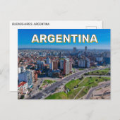 Buenos Aires, Argentinië Briefkaart (Voorkant / Achterkant)