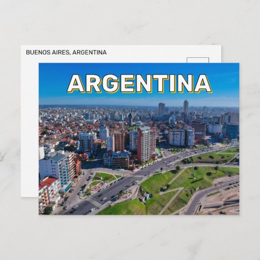 Buenos Aires, Argentinië Briefkaart (Voorkant / Achterkant)