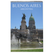 buenos aires argentinië kalender (Hoes)