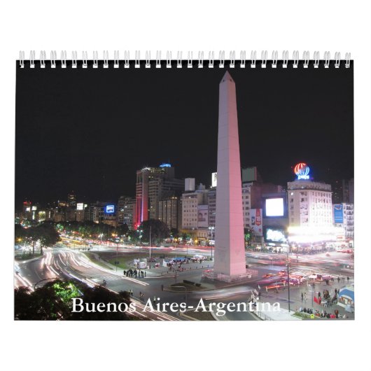 Buenos Aires-Argentinië Kalender (Hoes)