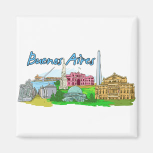 Buenos Aires - Argentinië Magneet
