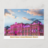 Buenos Aires Argentinië met de Casa Rosada Briefkaart (Voorkant)