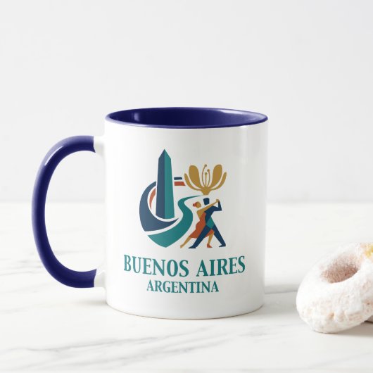 Buenos Aires Argentinië Mok (Met donut)