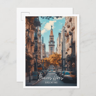 Buenos Aires Argentinië Mooie stad Briefkaart