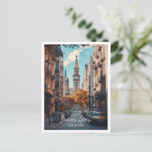Buenos Aires Argentinië Mooie stad Briefkaart (Staand voorkant)