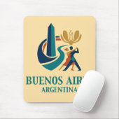 Buenos Aires Argentinië Muismat (Met muis)