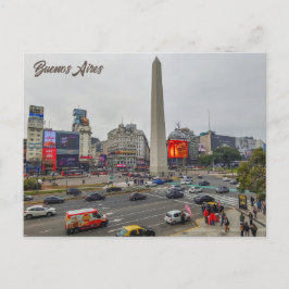 Buenos Aires, Argentinië, Obelisco Briefkaart