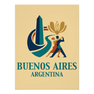 Buenos Aires Argentinië Perfect Poster