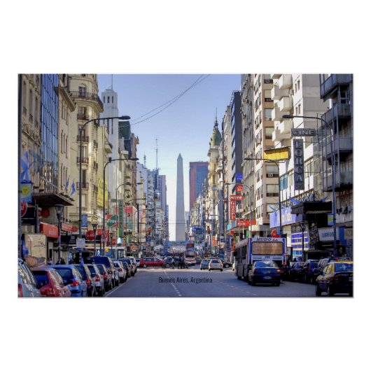 Buenos Aires, Argentinië Perfect Poster (Voorkant)